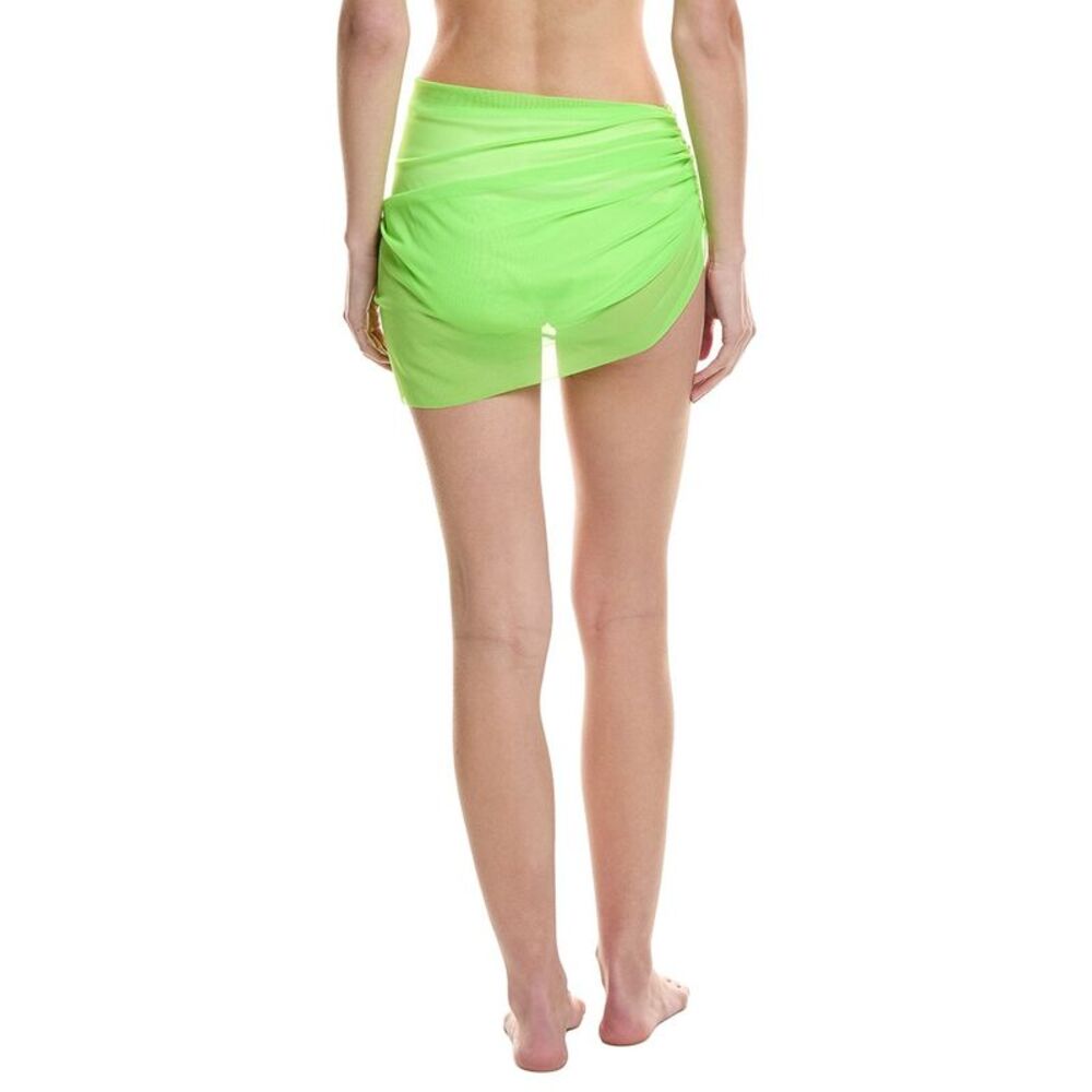 Norma Kamali Womens Diana Bikini Bottom, Green - Picture 2 of 3